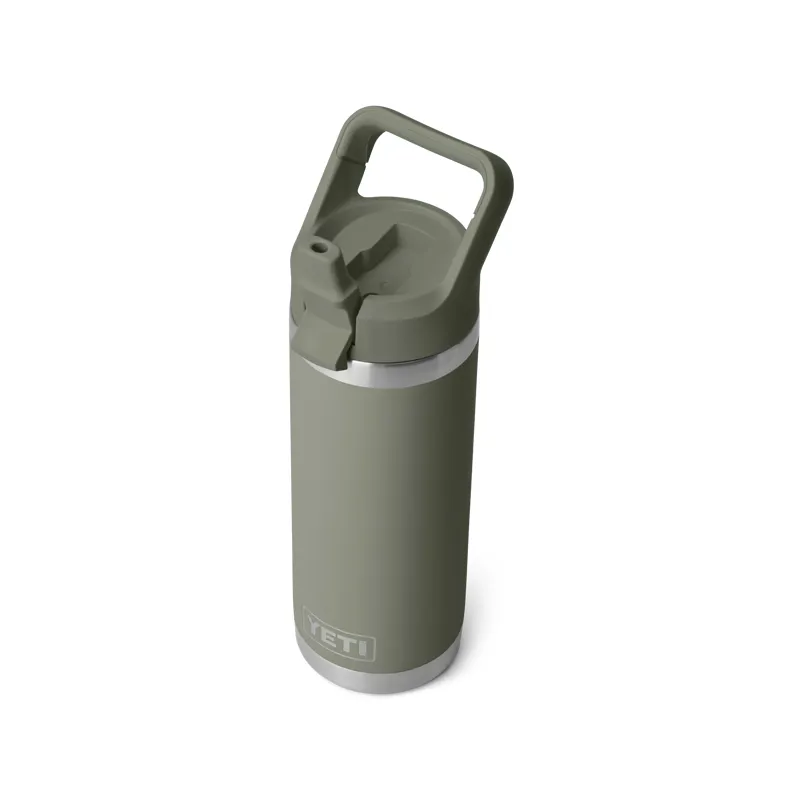 Yeti Rambler 18oz Straw Bottle 18oz in Pampa Green-1
