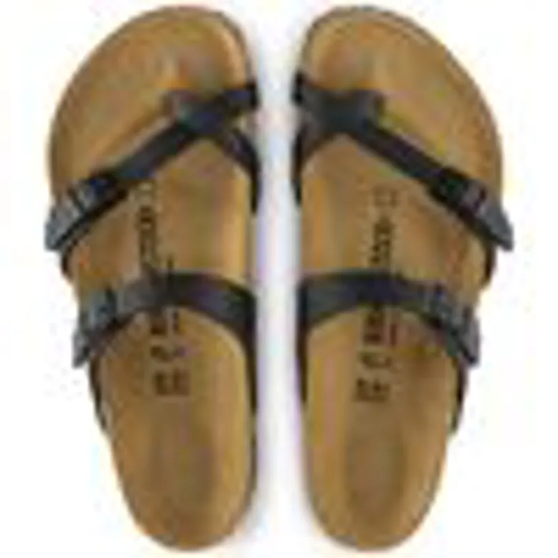 Birkenstock Ladies Mayari Birko Flor Sandals Black-1