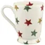 Emma Bridgewater Red Green and Gold Stars Cocoa Mug