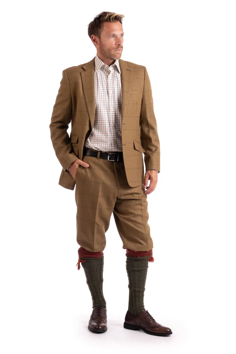 Gurteen Fenwick Breeks in Green Overcheck-4