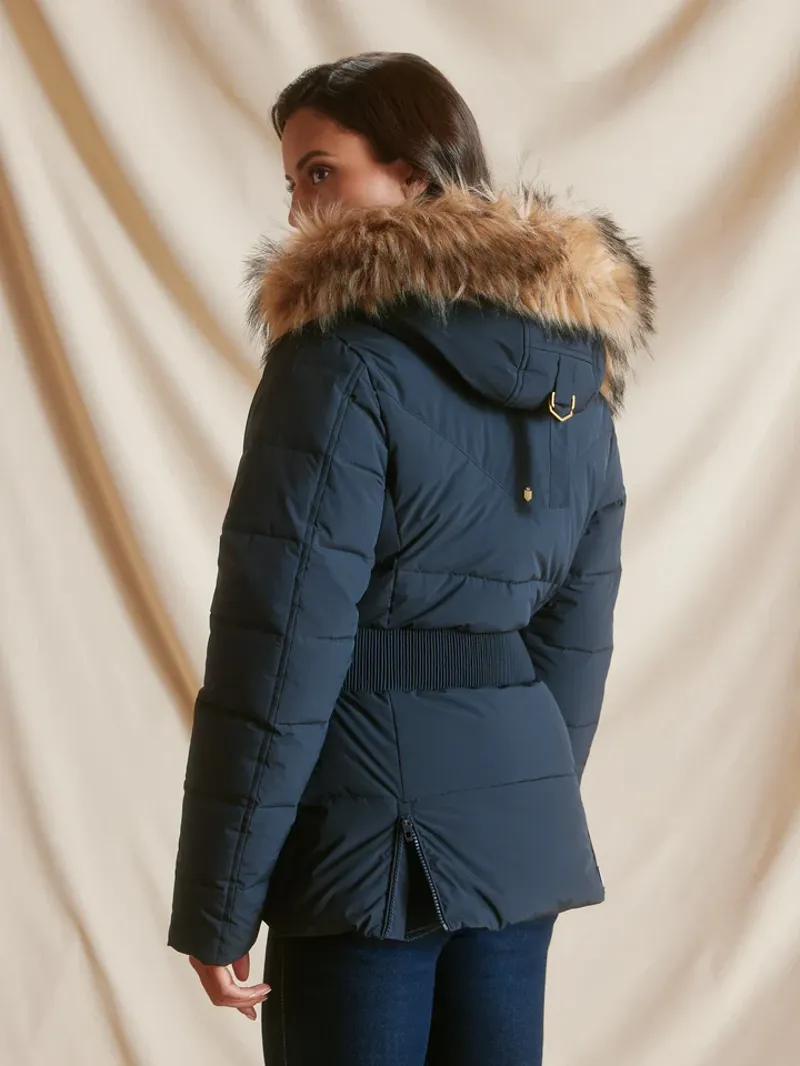 Fairfax and Favor Lexi Padded Jacket Navy-2