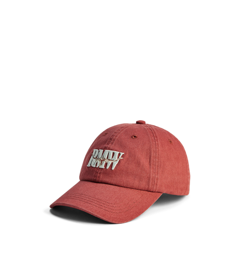 RM Williams Heritage Twill Cap in Faded Brick-1
