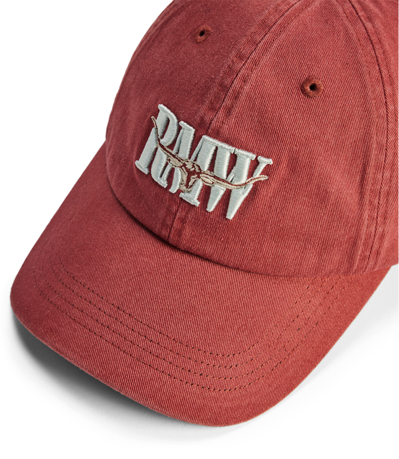 RM Williams Heritage Twill Cap in Faded Brick-3