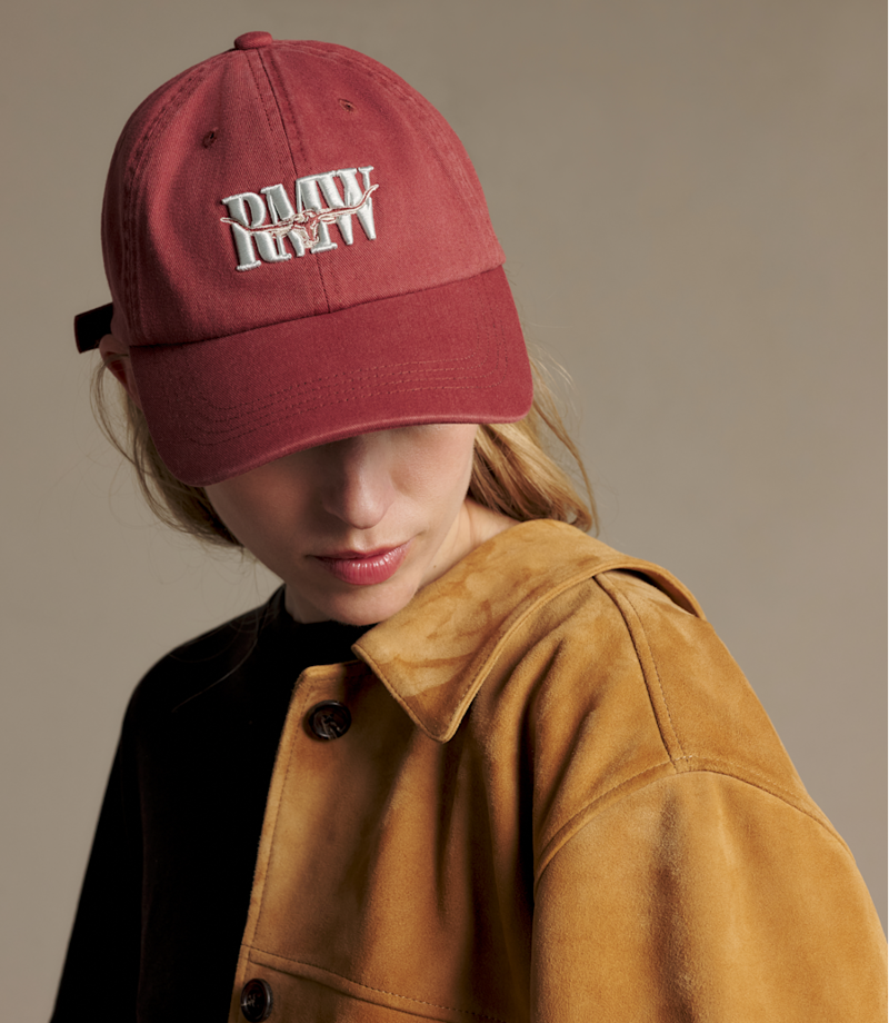 RM Williams Heritage Twill Cap in Faded Brick-5