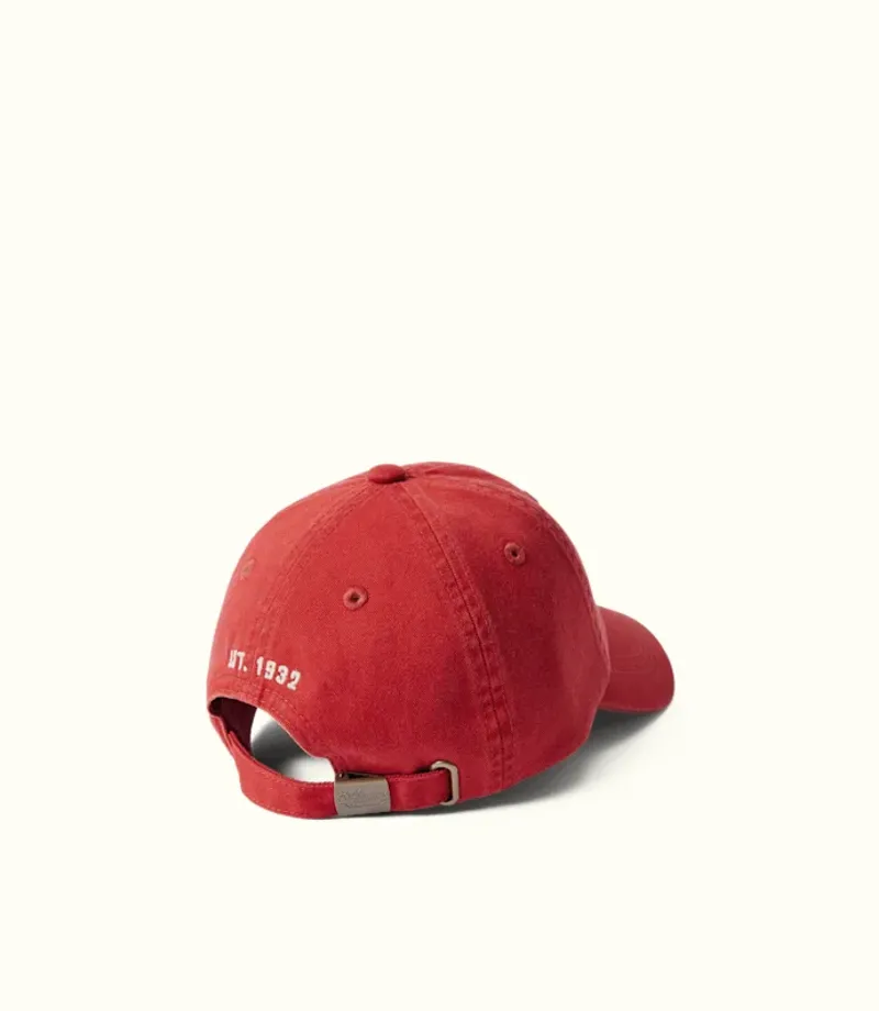 RM Williams Script Longhorn Cap Red-2