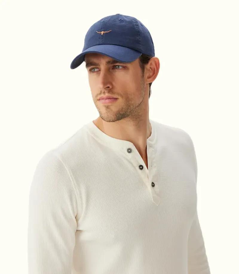 RM Williams Mini Longhorn Cap French Navy-2
