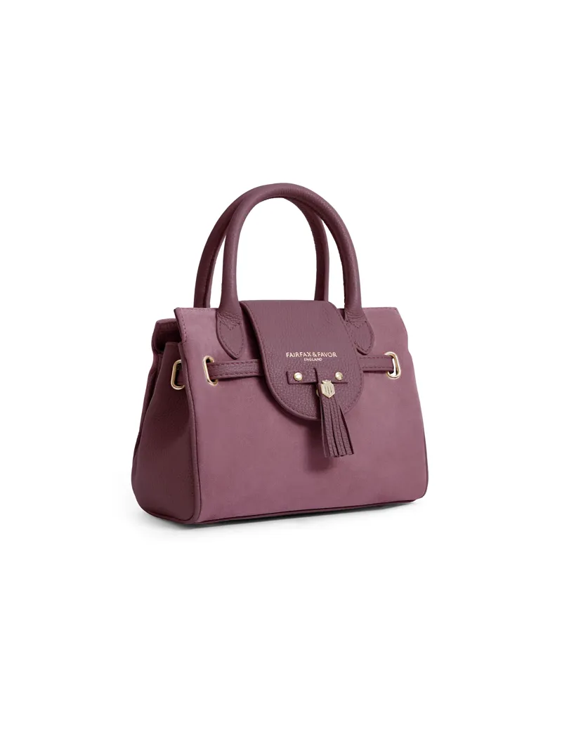 Mini Windosr Handbag Heather Suede-1