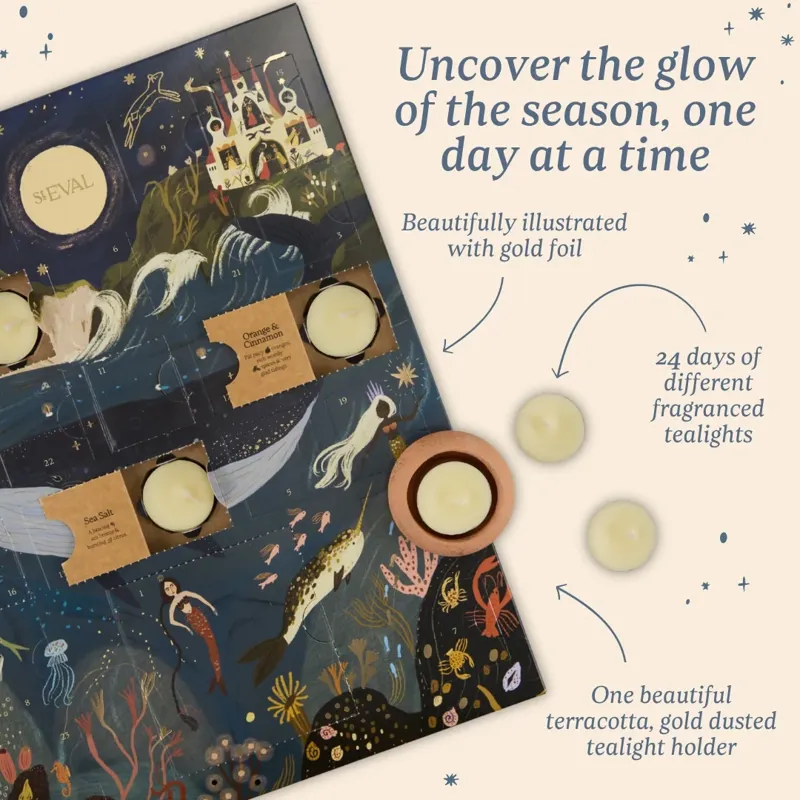 St. Eval Tealight Advent Calendar-4