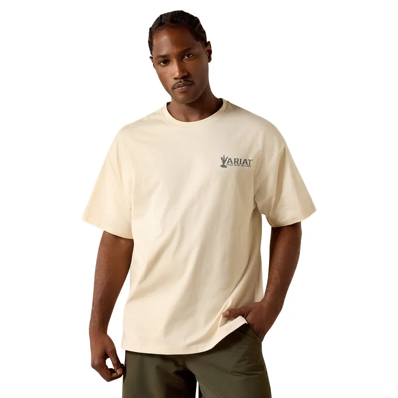 Ariat The Wicked Boxy T-Shirt in Sandshell-1