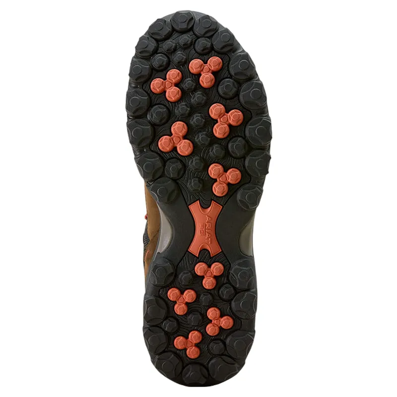 Ariat Traverse Mid Waterproof Hiking Boots Men Brown Bark-3