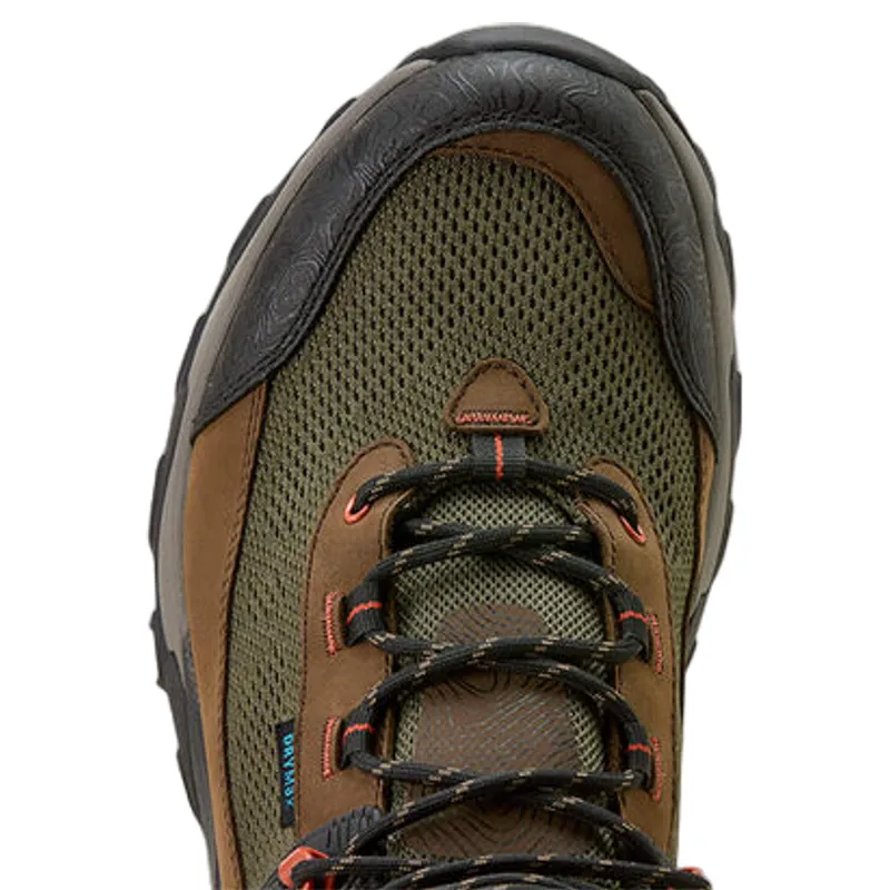 Ariat Traverse Mid Waterproof Hiking Boots Men Brown Bark-4