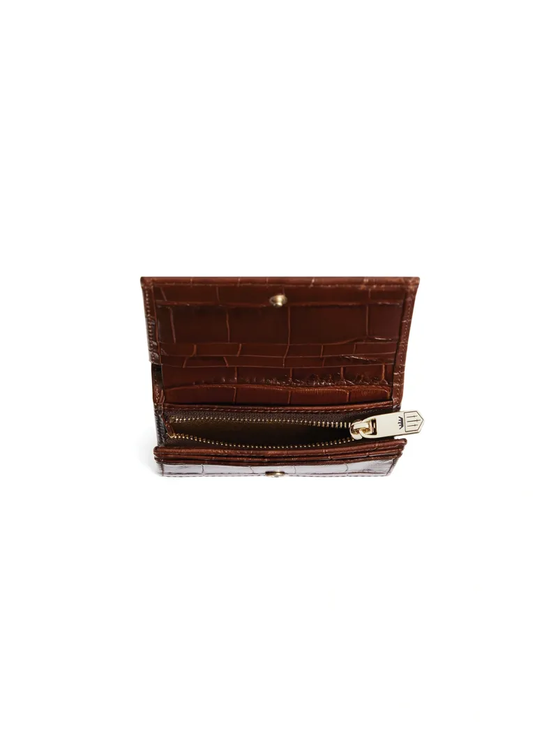 Fairfax and Favor Ashwell Purse in Conker Leather Brown-3