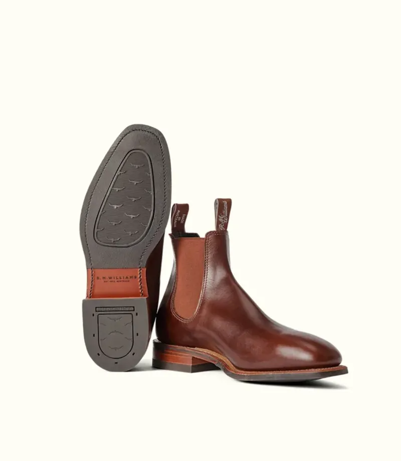 RM Williams Dynamic Flex Craftsman Mid Brown Saddle-2