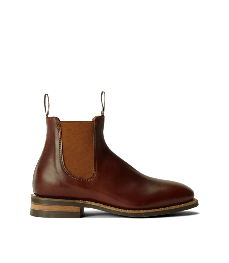 RM Williams Comfort Craftsman Boot in Mid Brown/Saddle-1
