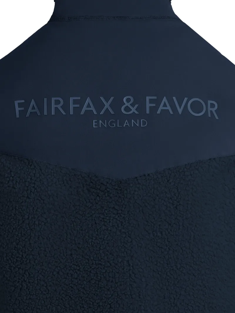 Fairfax and Favor Agnes Fleece Jacket Navy-2
