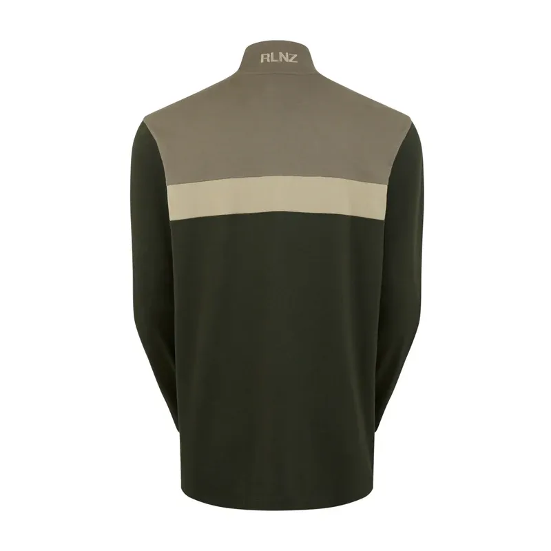 Ridgeline Backslider Rugby Top Olive Multi-1