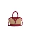 Fairfax and Favor Mini Windsor Basket Bag Cherry Leather