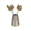 Culinary Concepts Set of Six Gold Queen Bee Olive Picks and Holder