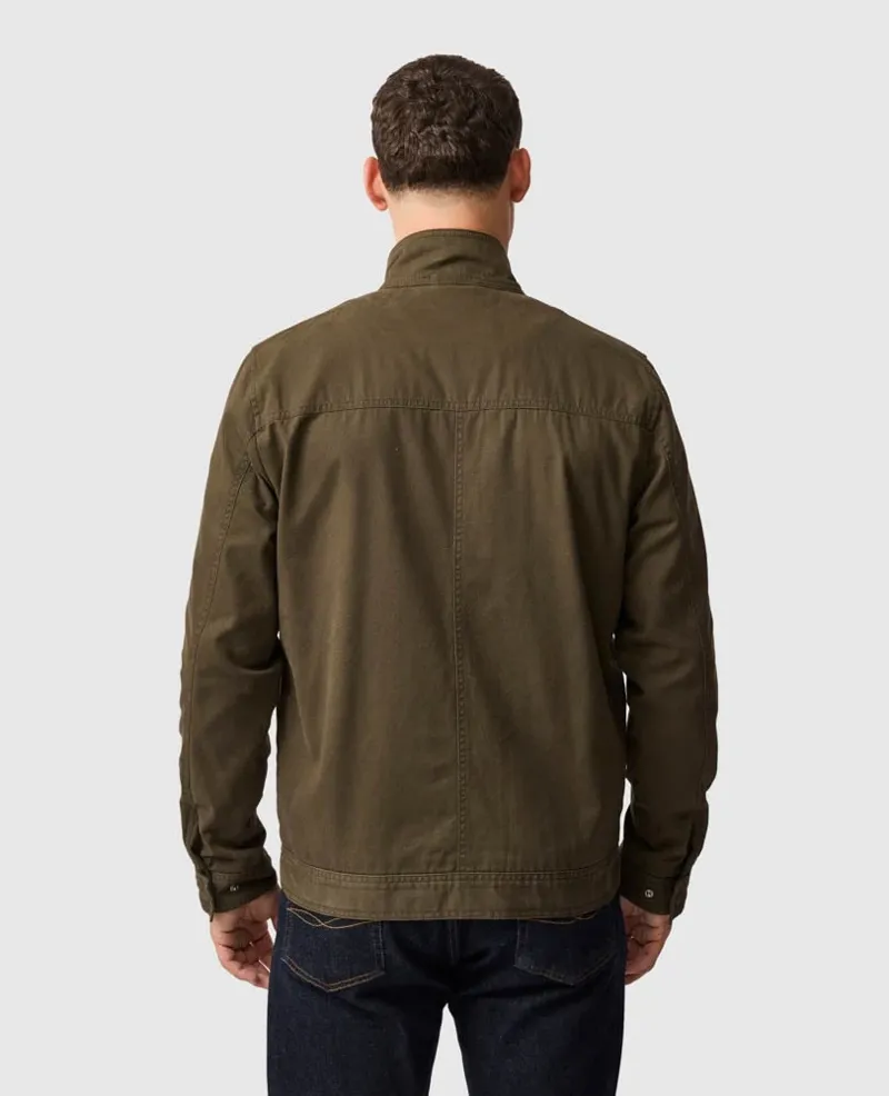 Rodd and Gunn Armitage Jacket in Army-3