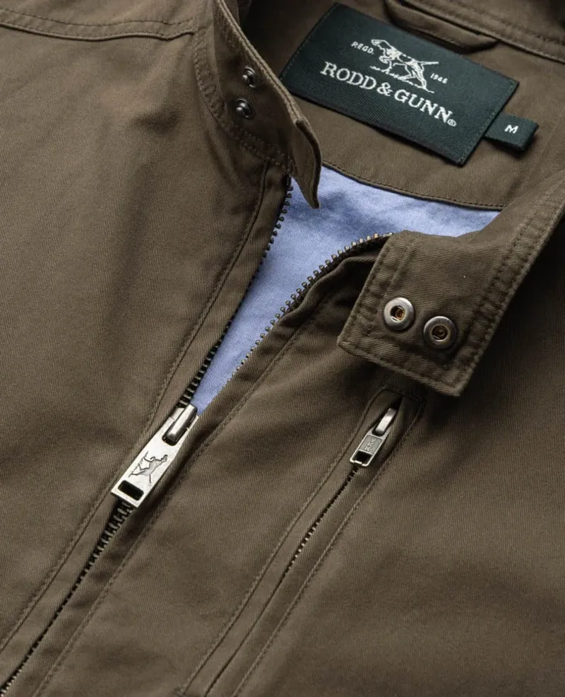 Rodd and Gunn Armitage Jacket in Army-4