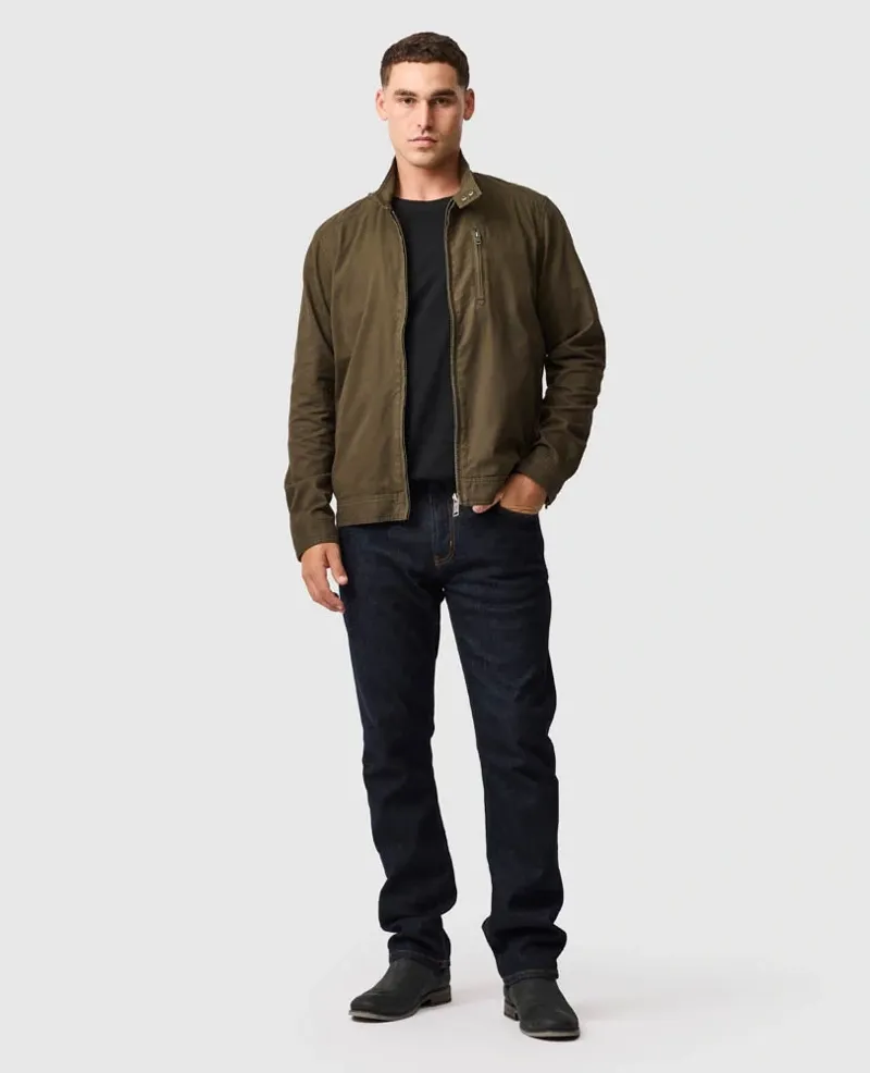 Rodd and Gunn Armitage Jacket in Army-2