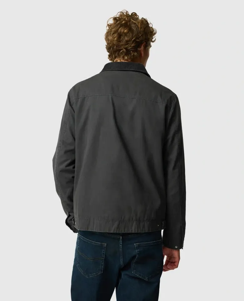 Rodd and Gunn Rutherglen Jacket in Pewter-4
