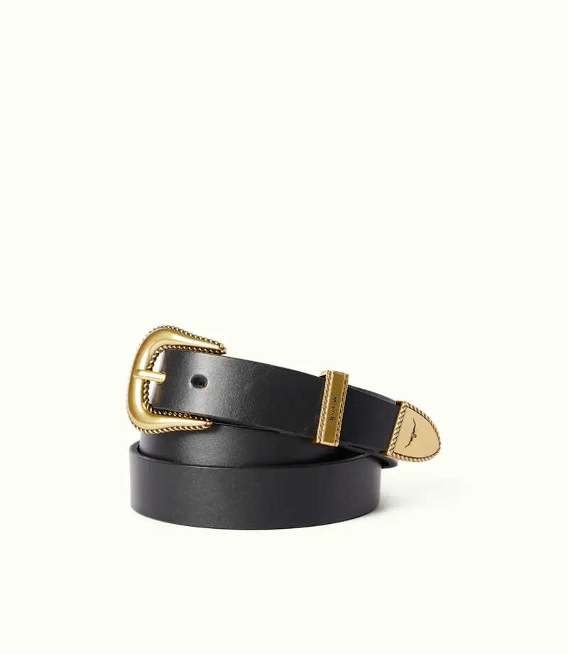 RM Williams Agnes Belt Black-1