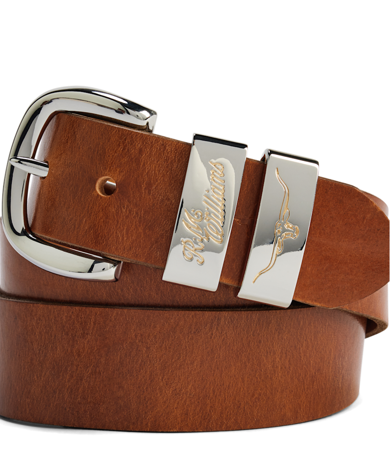 RM Williams Drover Belt in Tan-3