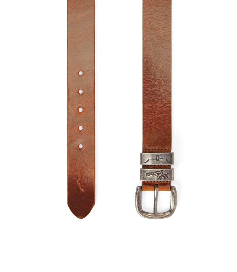 RM Williams Drover Belt Mid Brown-1