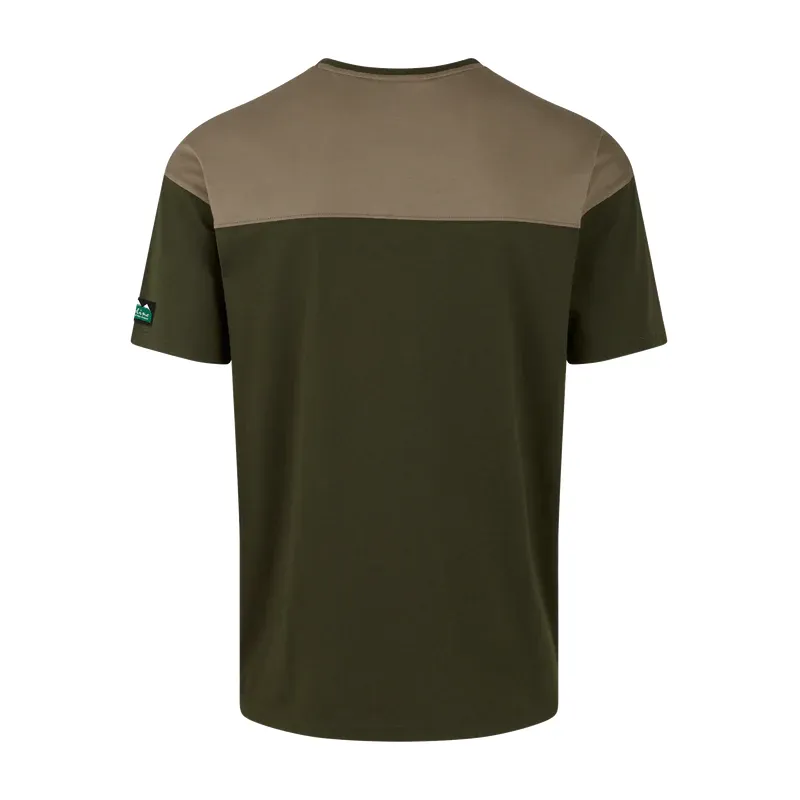 Ridgeline Unisex Backslider T-Shirt Olive Multi-3
