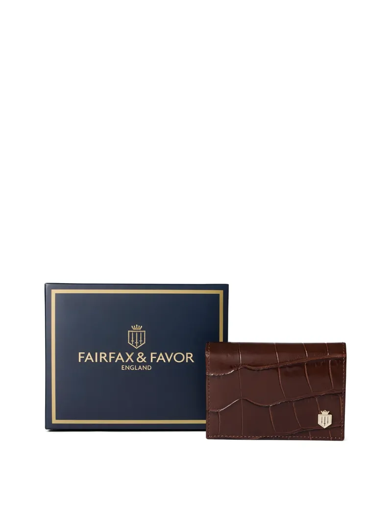 Fairfax and Favor Ashwell Purse in Conker Leather Brown-1