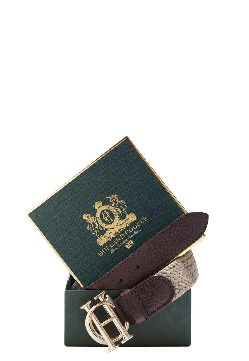 Holland Cooper HC Heritage Belt Taupe-1