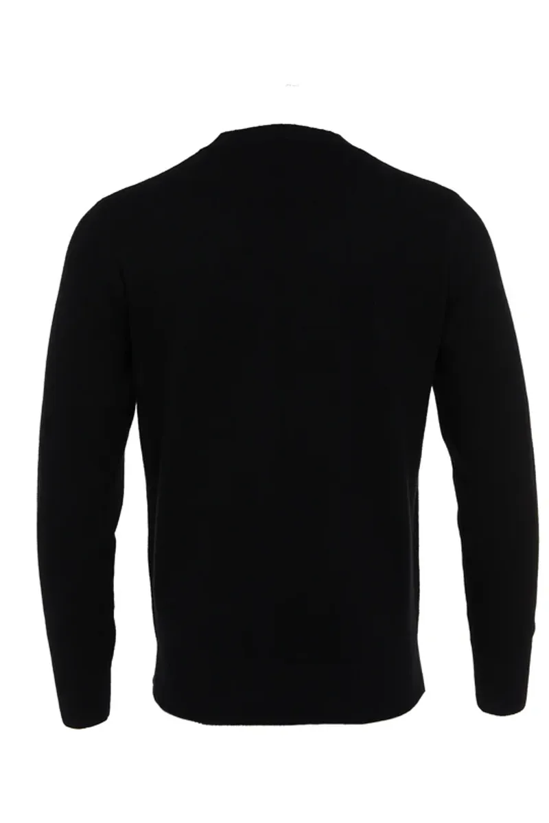 Holland Cooper Byron Crew Neck Knit Black-4