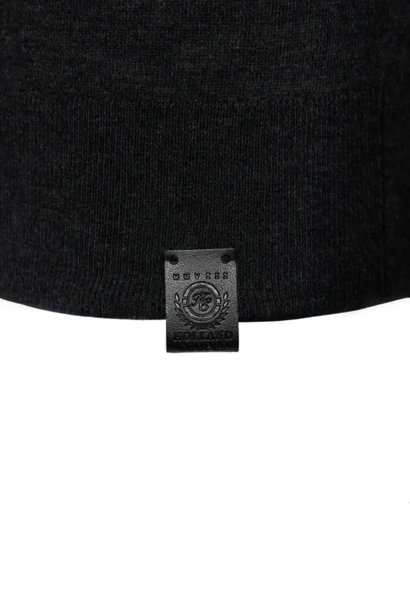 Holland Cooper Mens Fine Roll Neck Knit Charcoal-6