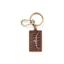 RM Williams Heritage Logo Enamel Keyring in Brown
