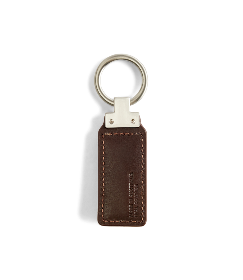 RM Williams Angaston Keyring in Dark Walnut-1