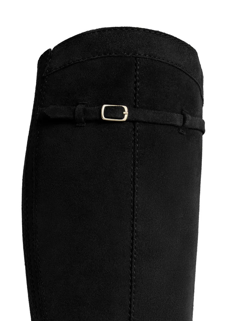 Fairfax and Favor Heeled Kimberley Black Suede-3