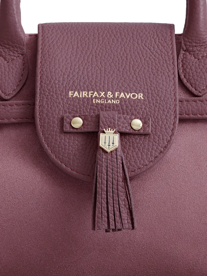 Mini Windosr Handbag Heather Suede-3