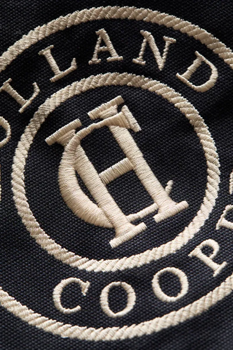 Holland Cooper Classic Shopper Navy Ecru-3