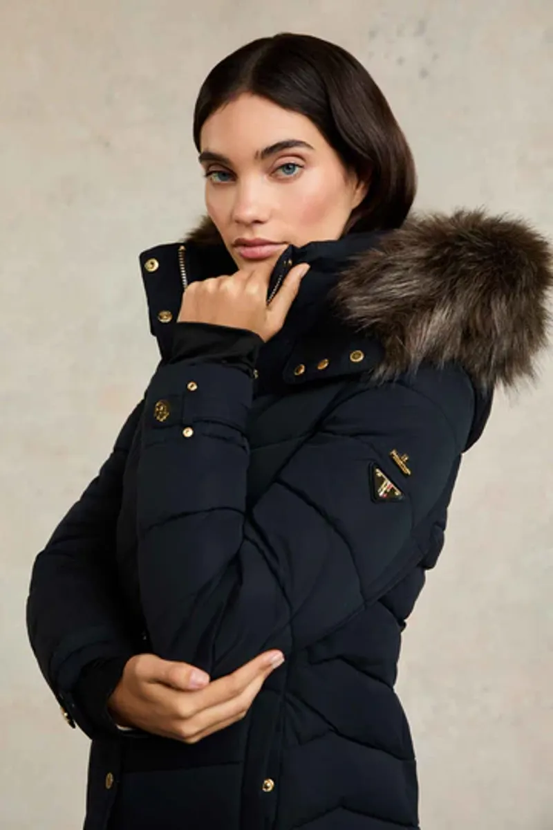 Holland Cooper Chamonix Coat Ink Navy-2