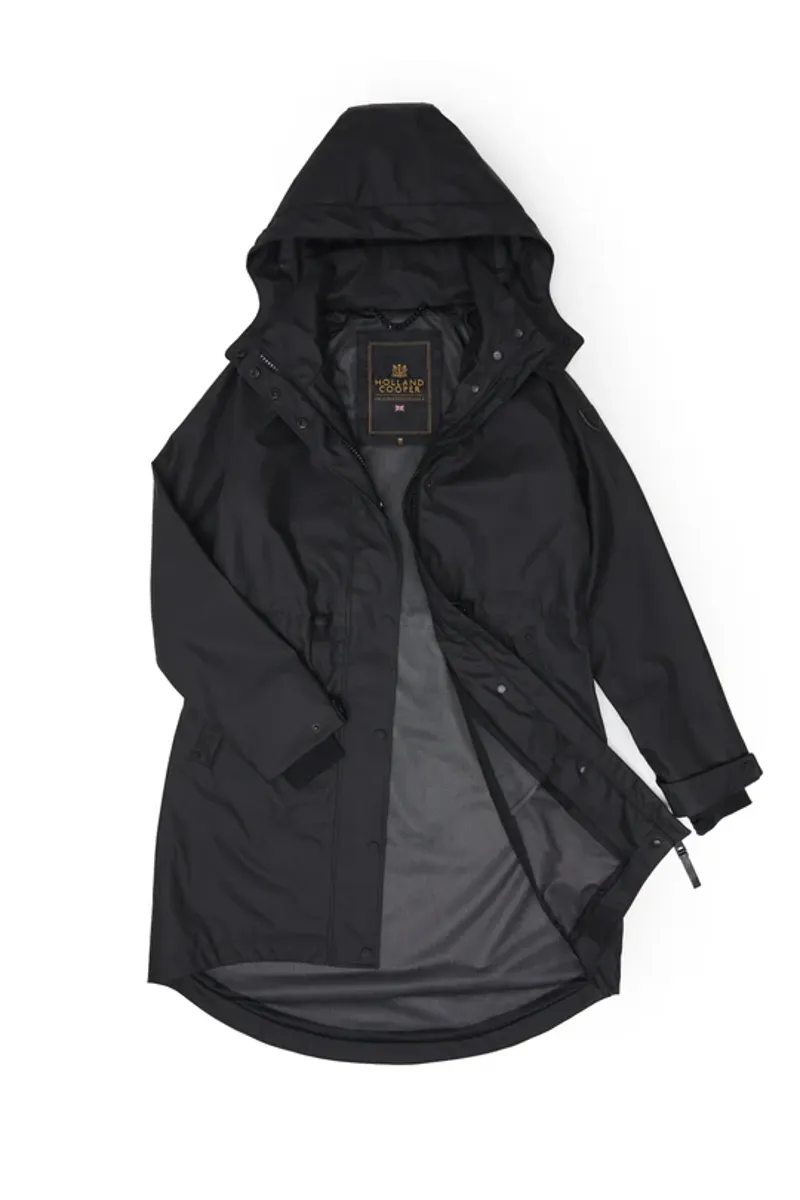 Holland Cooper Chartwell Rain Parka Black