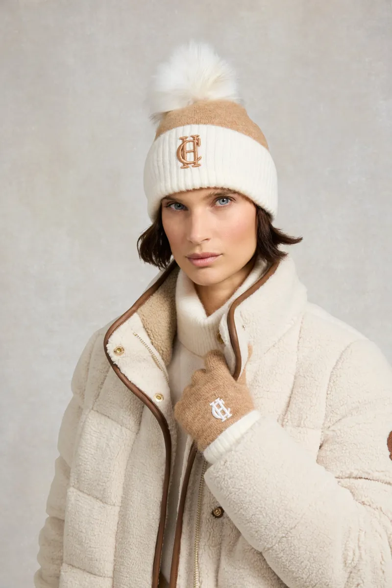 Holland Cooper Chelsea Glove in Camel-3