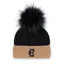 Holland Cooper Chelsea Merino Bobble Hat Black