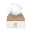 Holland Cooper Chelsea Merino Bobble Hat Camel