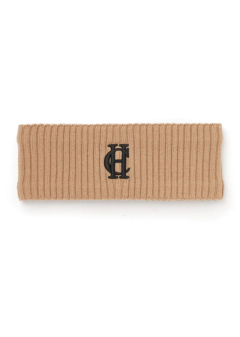 Holland Cooper Chelsea Merino Headband Camel