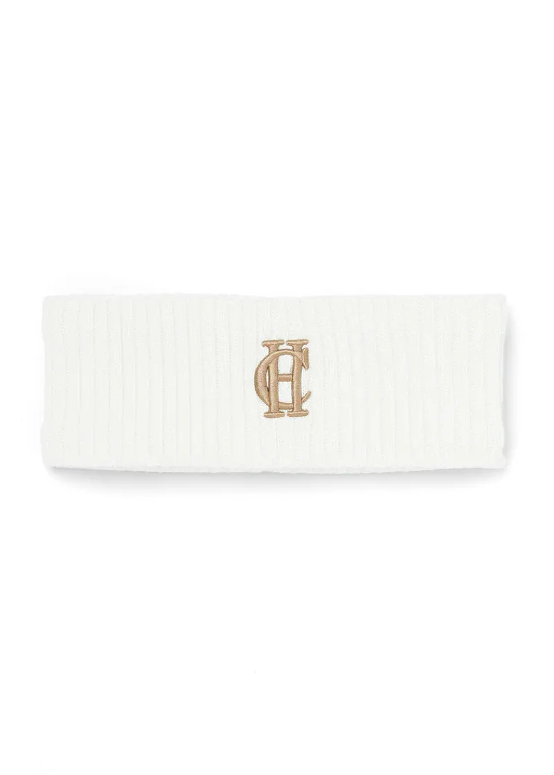 Holland Cooper Chelsea Merino Headband Cream