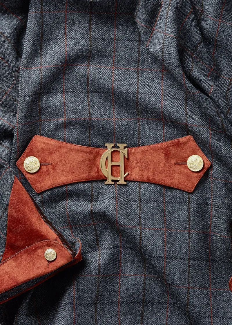 Holland Cooper Chiltern Cape Mid Blue Check-3