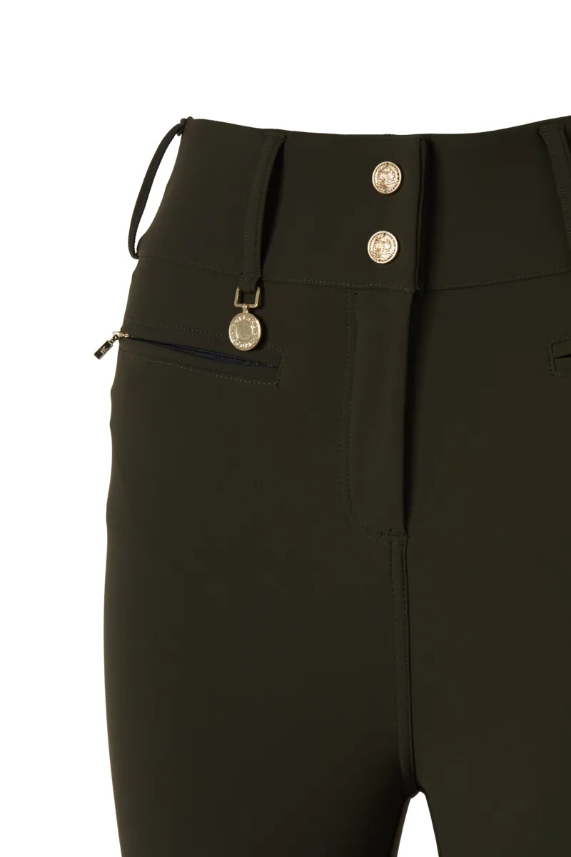 Holland Cooper Contour Trousers in Dark Olive-3