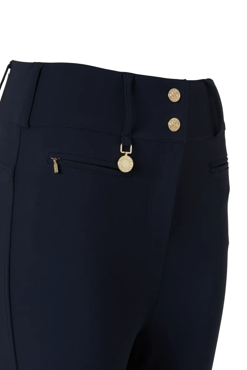 Holland Cooper Contour Trousers in Ink Navy-7