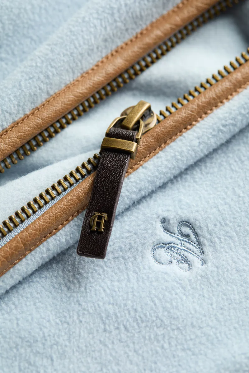 Holland Cooper Country Fleece Gilet Pale Blue-9